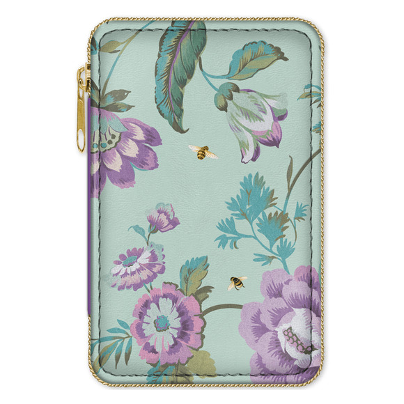 Compact Travel Sewing Kit | Mint Jacobean - Picture 1 of 2